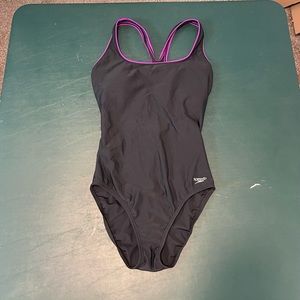 Racerback one piece Speedo swimsuit women’s size 10
